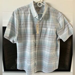 Original Penguin Men’s Button Down Striped Shirt